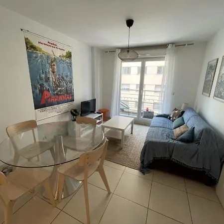 Barberis - Beau 2p Dans Avec Piscine Apartman *